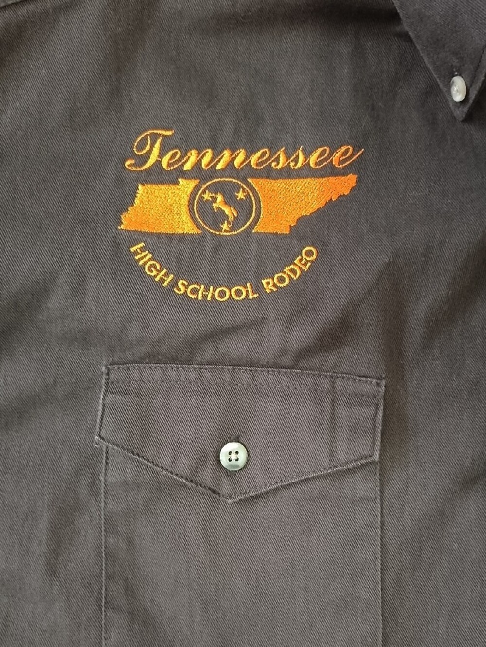 Wrangler Rodeo Button Down - Picture 4 of 7